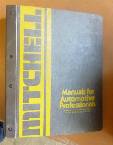 Mitchell manuals for automotive professionals- air conditioning & heating repair