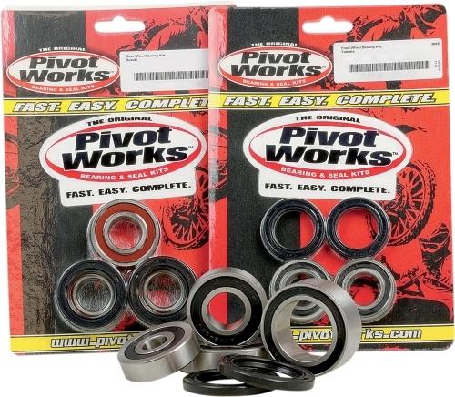 Pivot works rear wheel bearing and seal kit - pwrwsh70000 - honda: 1975-1983