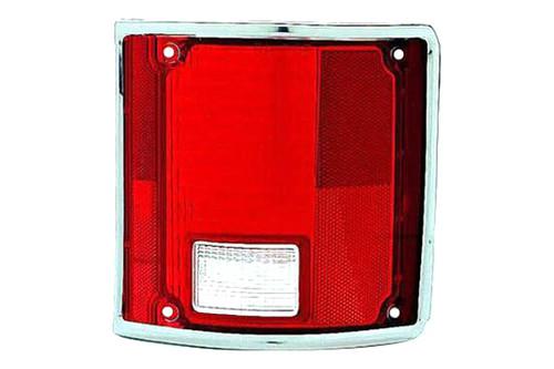 Replace gm2800122 - 73-74 chevy blazer rear driver side tail light lens