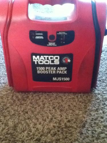 Matco tools 1500 peak amp jumpstart booster pack 