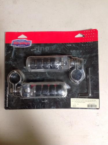 Kuryakyn tour cruise pegs-small iso pegs, clevis mount 1 1/4in. clamps 8032