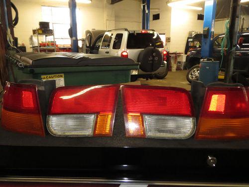 1996 honda civic coupe tail lights - oem - used