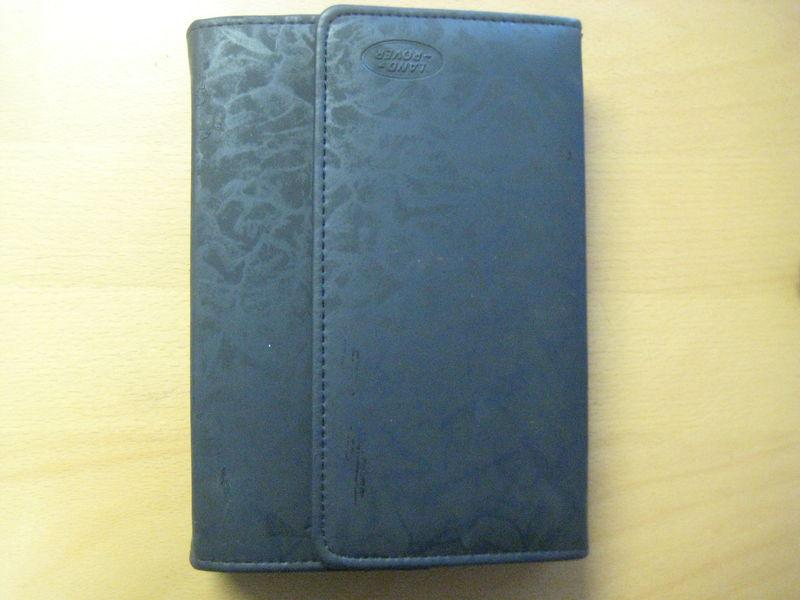 2006 land rover range rover sport owners manual with leather binder