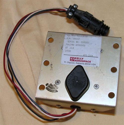 Electrodelta voltage regulator vr415f piper cessna beechcraft lycoming aircraft