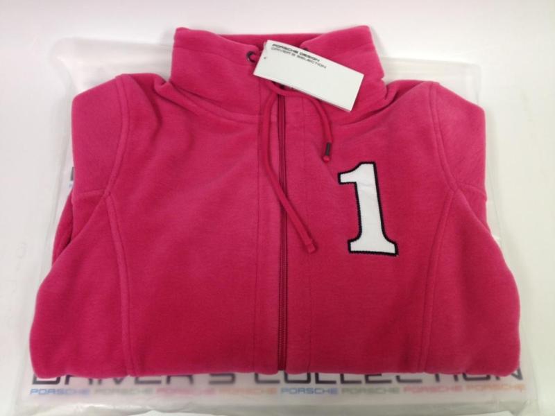 Porsche women's fleece jacket in pink! new!
