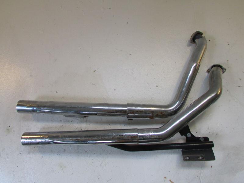 2002 harley fxd dyna 1450 vance and hines exhaust pipes headers