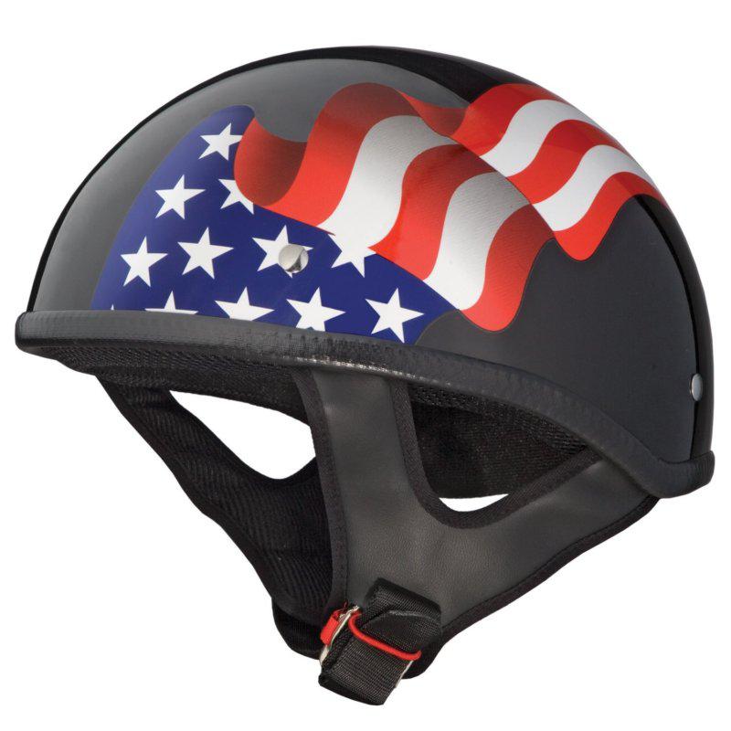 New fuel flag smoothie half helmet