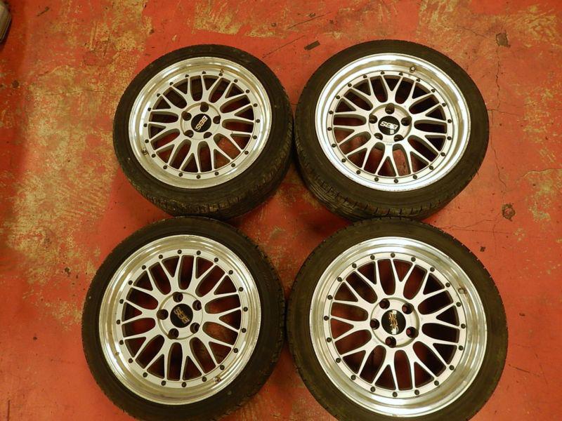 Lm bbs rims wheels genuine 5x114.3 18 inch