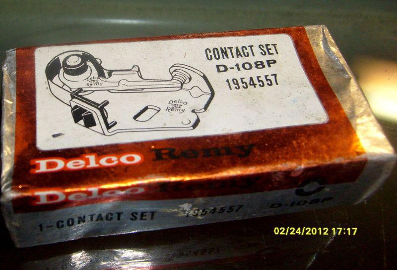 Delco-remy d-108p ignition point amc buick checker chevy olds pontiac studebaker