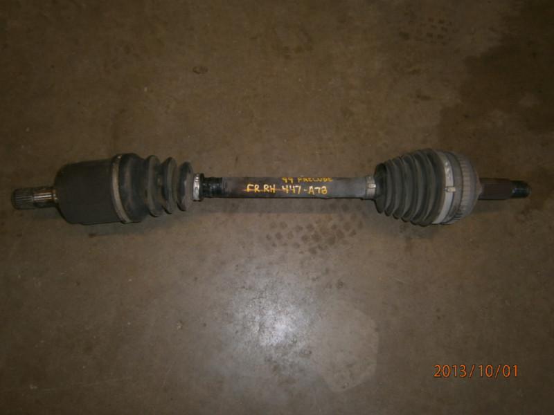 99 00 01 honda prelude r. axle shaft outer base/a78