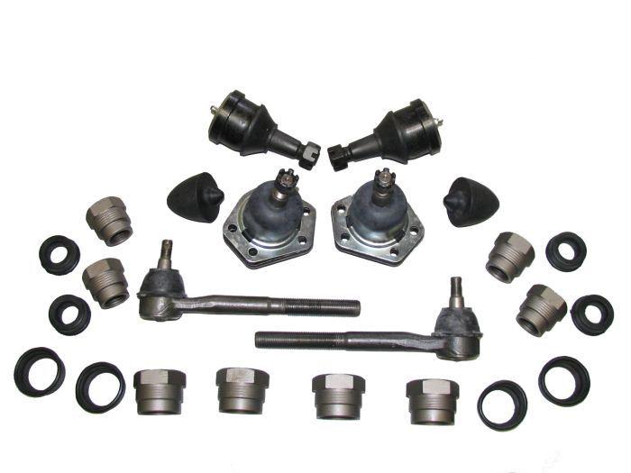Front end repair kit 67 68 69 70 gmc truck c1500 p1500 new ball joints tie rods