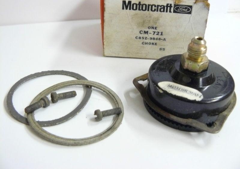 Nos 1968 ford thunderbird v8 429 choke thermostat coil stat housing cover