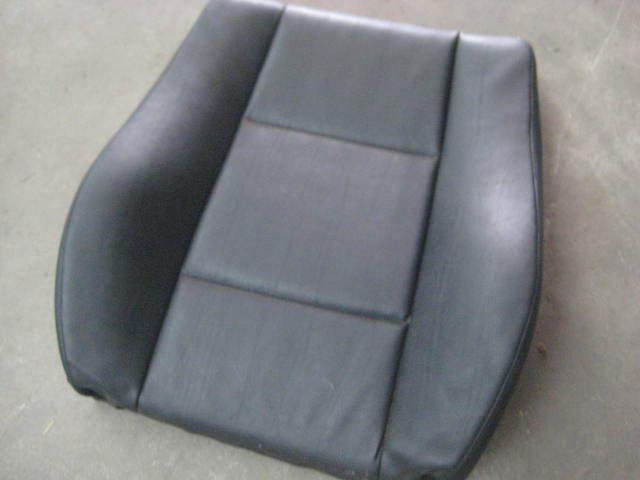 Bmw e46 genuine black seat cover cushion upper sedan 323i 325i 325xi 330i 330xi
