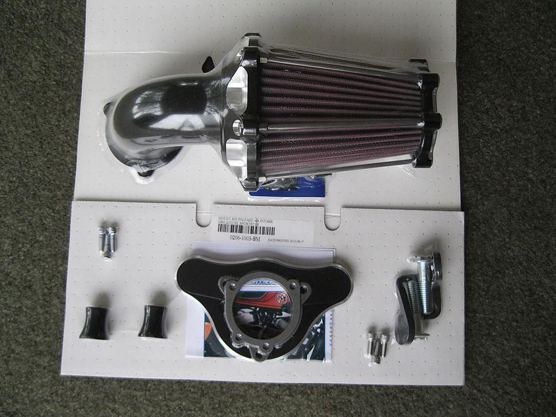 Performance machine fast air cleaner intake solution   0206-2051-bm   1010-0988