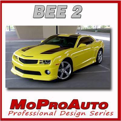 2012 camaro bumblebee 2 vinyl hood roof spoiler racing stripes decals graphics