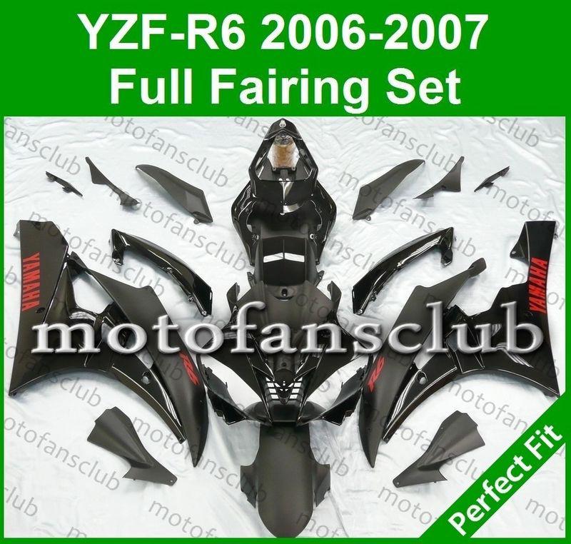Fit yamaha yzf r6 06 07 yzfr6 2006 2007 600 fairing bodywork abs plastics #23 c