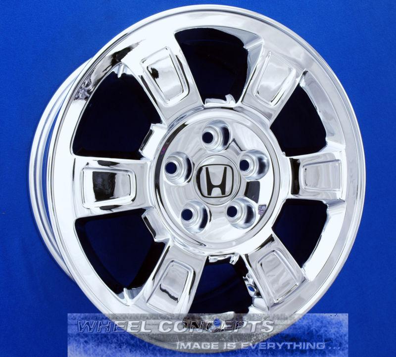 Honda ridgeline 17 inch chrome wheel rim exchange 17" rims 