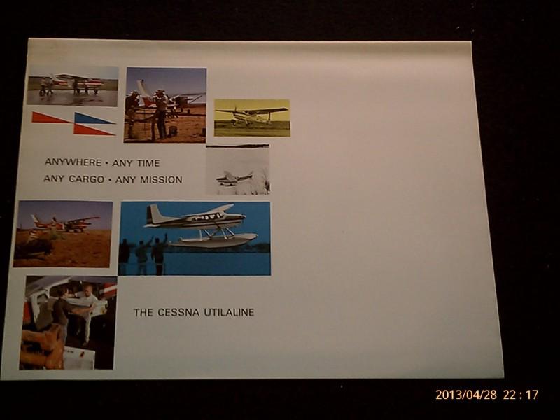 Cessna utilaline sales brochure booklet 1965?