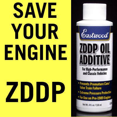 Zddp engine oil additive zinc plus phosphorus 6 pack