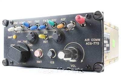(rdo) air comm systems acs-775 audio mixer