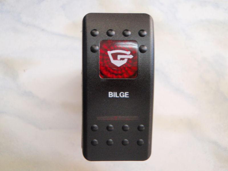 Bilge switch manual auto on/on carling vddab60b lighted rocker switch esa2 black