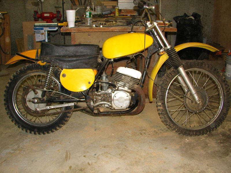1972 jawa cz motocross unrestored survivor standard bore motor storage for 25 yr