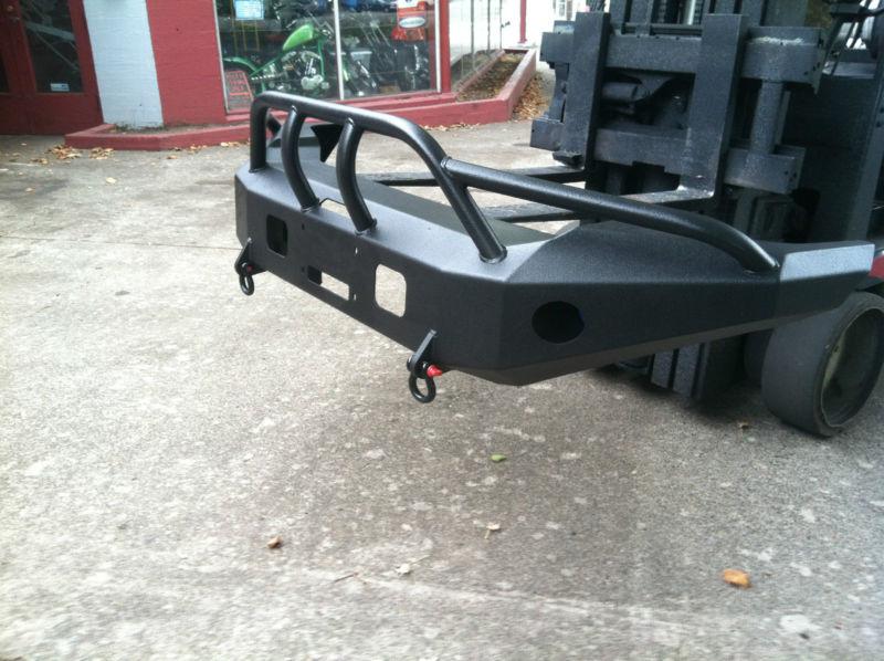 1999-2004 ford superduty winch bumper with brush guard