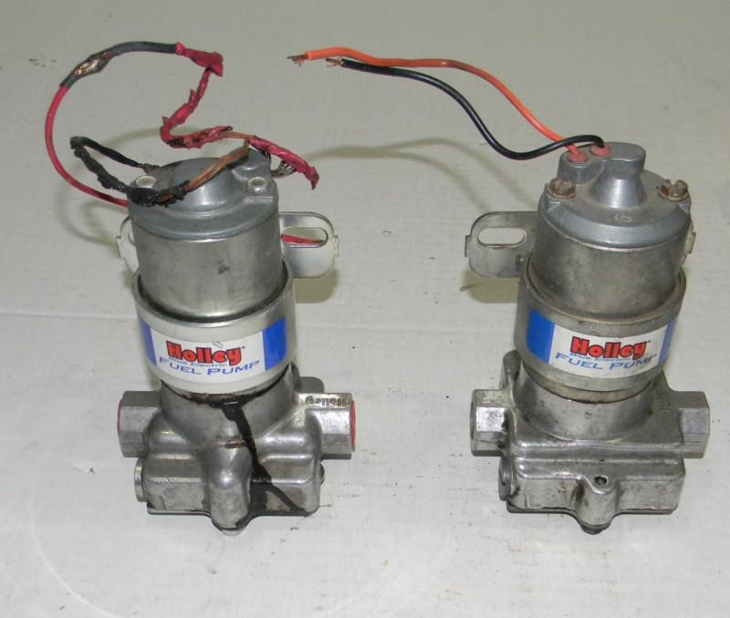 Holley blue fuel pumps lot of 2 not working no reserve