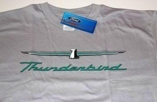 New ford thunderbird emblem 100% preshrunk cotton men's size l xl or xxl shirt!