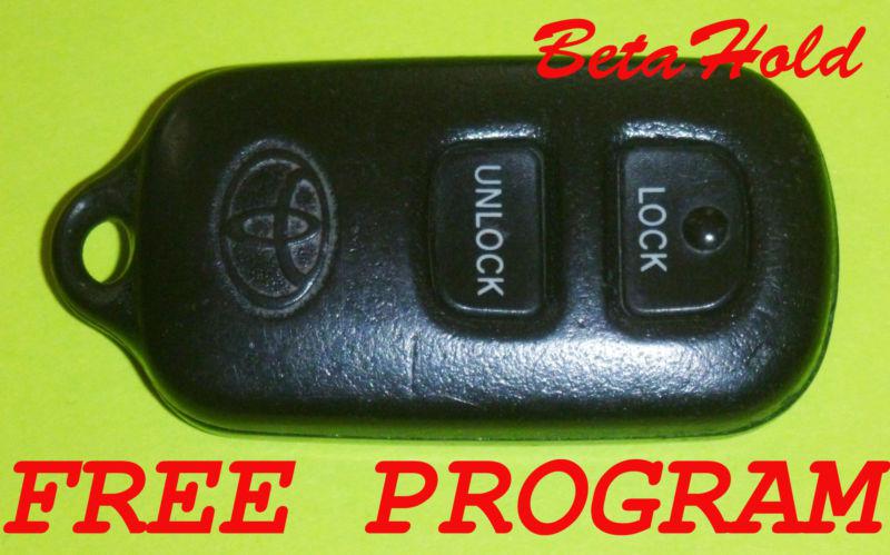 Toyota rav4 highlander keyless remote - *nice*