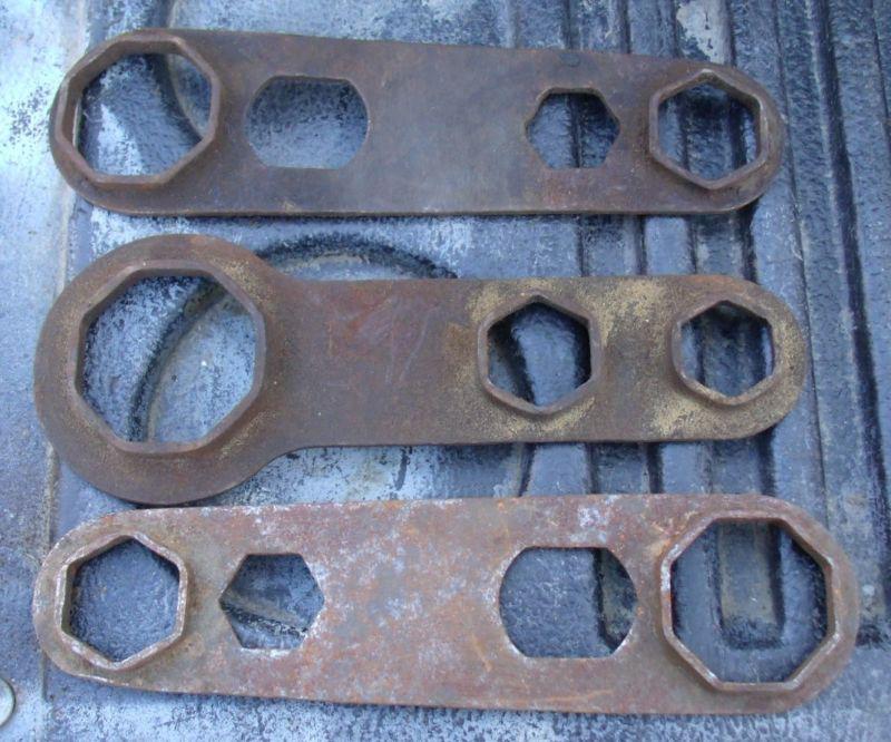 Set of 3 ford model t hubcap wrench generic wrenches rat rod car auto truck