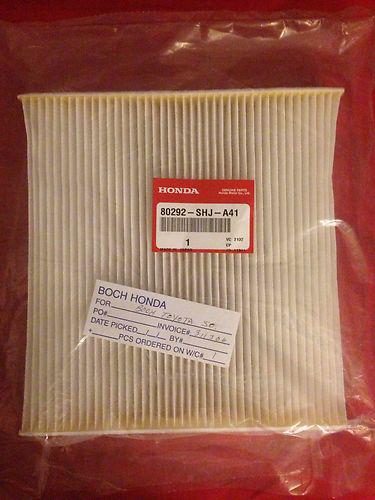 Genuine honda acura cabin air filter 80292-sda-a01 80292-swa-a01 80292-shj-a41