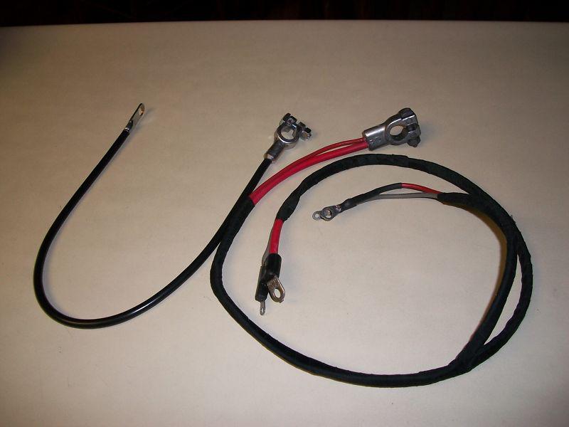 Mopar 68/69 plymouth,road runner,gtx,dodge daytona charger battery cables 
