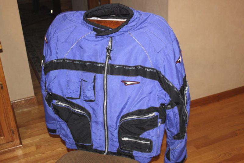 Teknic cold weather motorcycle jacket 54/64 xl