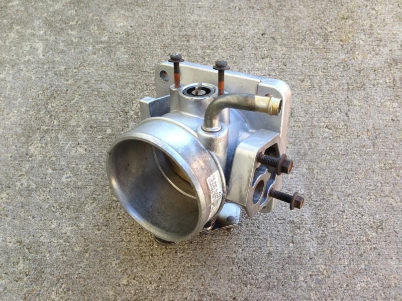 87-93 ford mustang 65 mm throttle body mod for fox body stock or gt40 intake oem