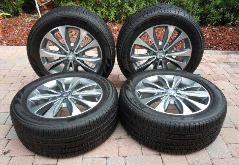 20” 2013 mercedes benz gl450 oem wheels and tires