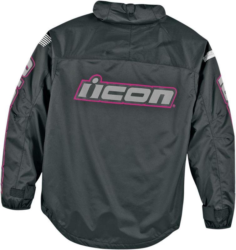 Icon womens pdx black waterproof jacket 2013 motorcycle ladies pants pink