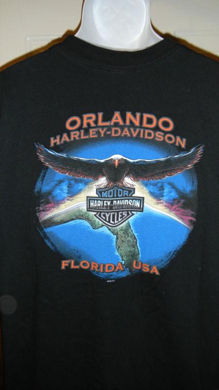 Harley davidson orlando it's not the destination  sz xl t shirt made in usa 2006