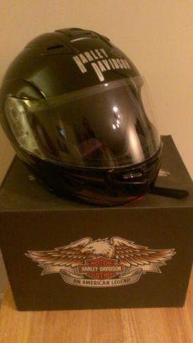 Genuine harley davidson motorcycle full size riding helmet
