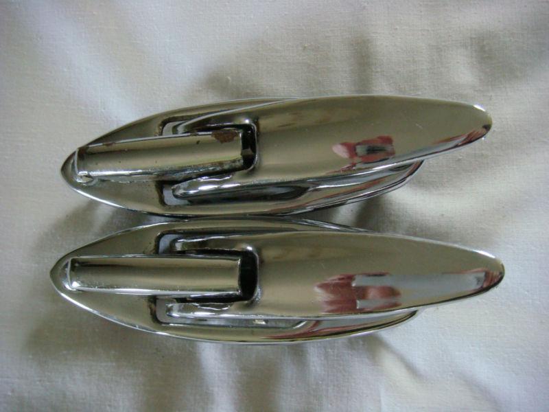 1956,1957,1958,1959,1960, original,oem  c-1, corvette soft top  rear deck latchs