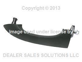 Bmw e53 door handle outside (black) left front/rear outer exterior grip pull lh