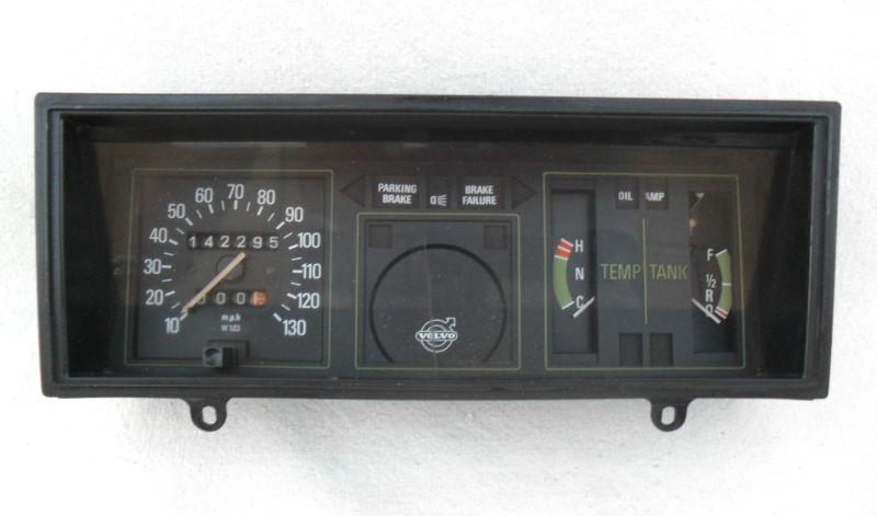 Vintage volvo speedometer instrument cluster dashboard panel dash panel 1992?
