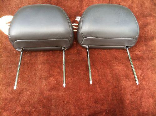 1999 lincoln continental headrest head rest, pair, good condition, charcoal