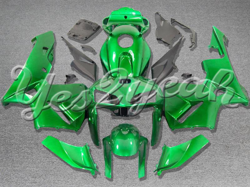 Injection molded fit 2005 2006 cbr600rr 05 06 green black fairing zn833