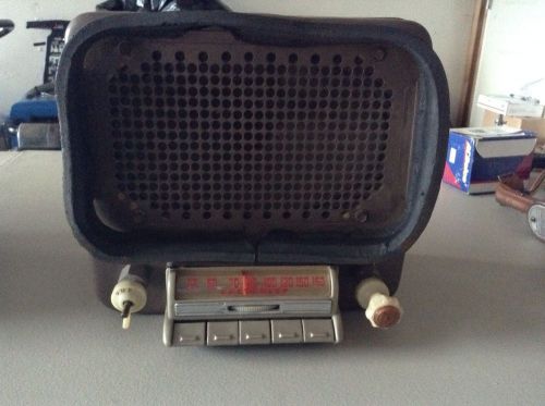 1948 chevy radio