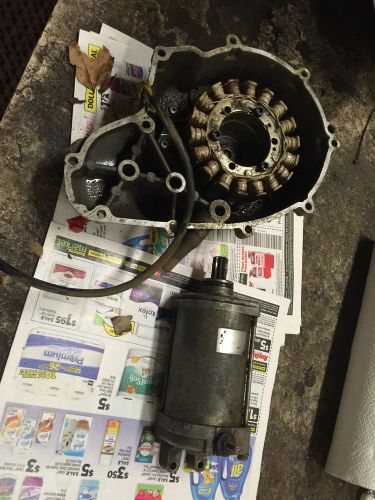 Bombardier ds 650. starter and stator