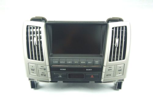 Used oem lexus rx navigation display climate control radio unit 86110-48130