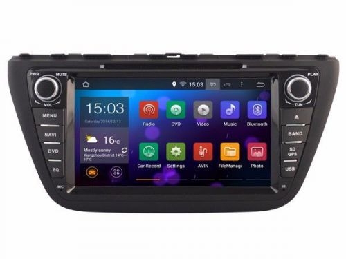 7&#034; android 4.4 radio car dvd player gps for suzuki sx4 s-cross 2013-2016 2din 3g