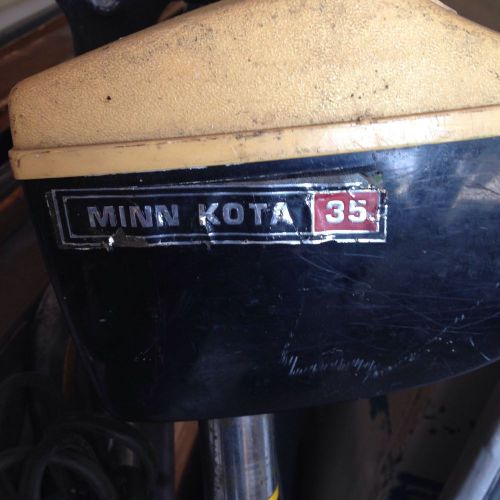 Minn kota model 35 12v electric trolling motor #