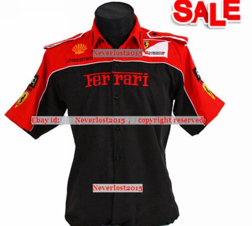 F1 formula 1 official racing shirt motor motorcycle sports ferrari